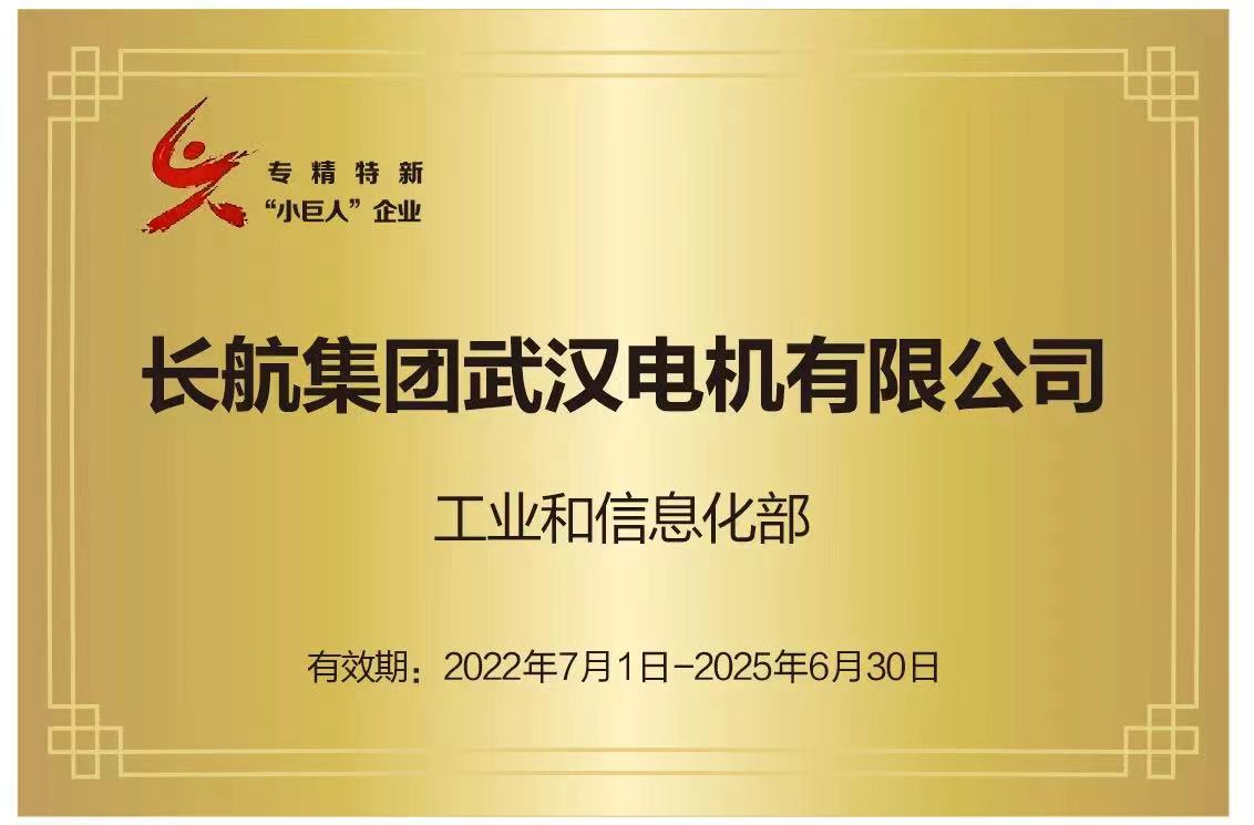 标题：2022年，长航电机入选国家级第四批专精特新“小巨人”企业.jpg