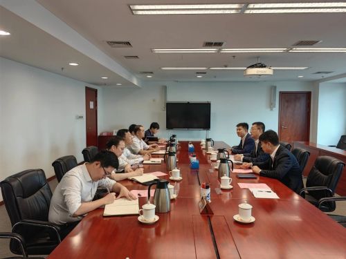 公司领导拜访在京重点客户