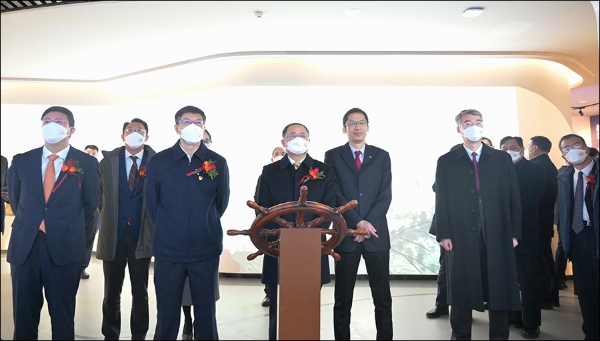 胡建华出席招商局长江历史文化中心启用仪式