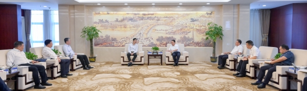 公司领导拜访中铁大桥局