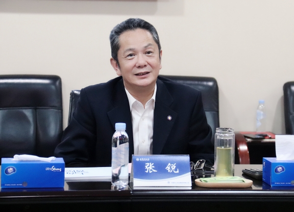 张锐会见上海市普陀区委常委、副区长姚汝林