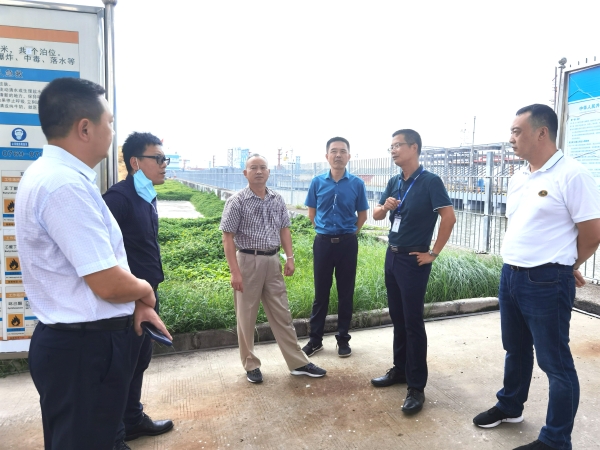 涂晓平带队调研东莞百安石化仓储有限公司