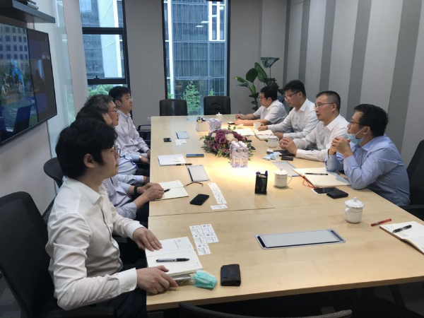 姜庆华拜访招商海通及麦基嘉集团