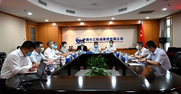 国务院联防联控机制联络组调研长航集团