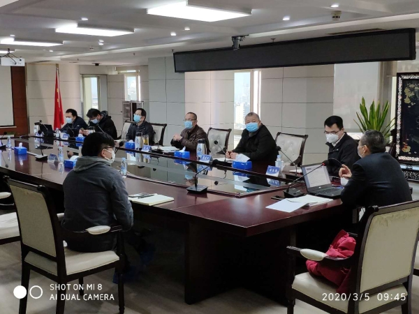 【抗疫•复工】张锐听取武汉长亚近期工作汇报