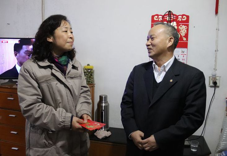 涂晓平开展新春走访慰问活动