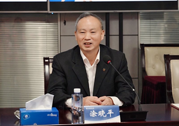 涂晓平会见重庆市长寿区区长、长寿经开区管委会主任巴川江