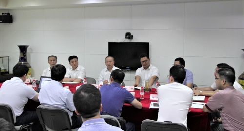 涂晓平带队调研上海公司所属长伟公司