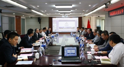 张锐、涂晓平会见重庆市长寿区区长巴川江一行