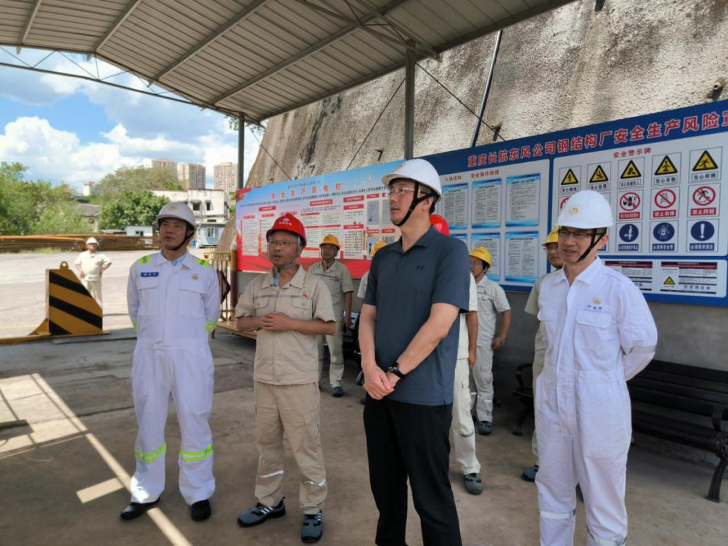 丁磊到重庆地区检查安全工作