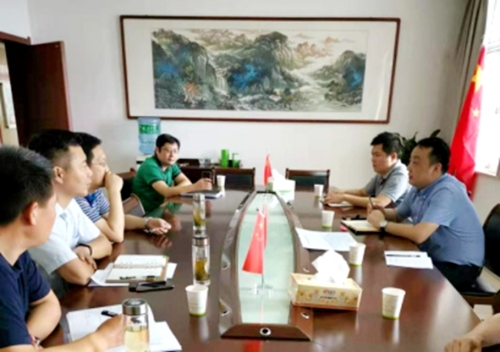 武汉公司与枝江市政府就枝江水上绿色综合服务区等项目对接洽谈