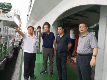 武汉公司对荆州市和宜昌市“两坝一峡”进行市场考察调研